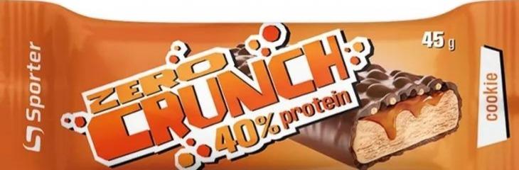 Фото - Батончик протеїновий Zero Crunch зі смаком шоколадного печива Sporter