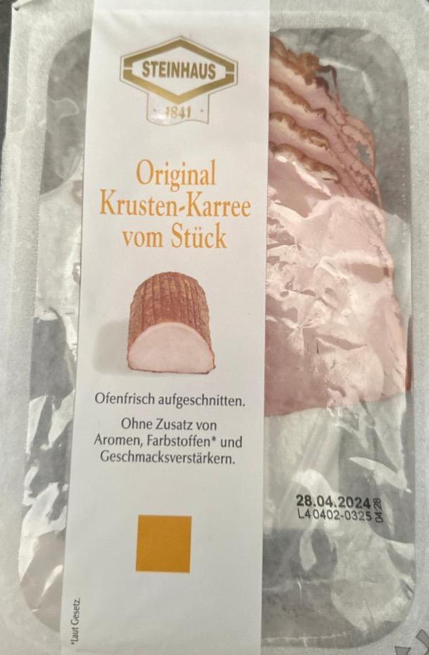 Фото - Original Krusten-Karree vom Stück Steinhaus