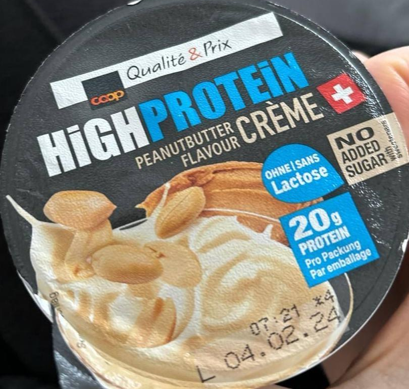 Фото - High protein peanutbutter creme Coop