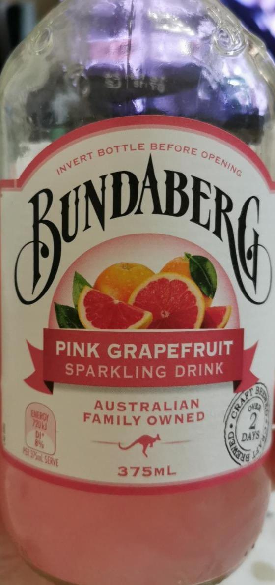 Фото - Напій безалкогольний Pink Grapefruit Bundaberg