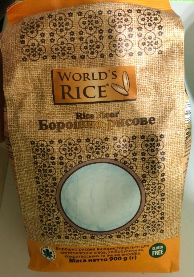 Фото - Борошно рисове World's Rice