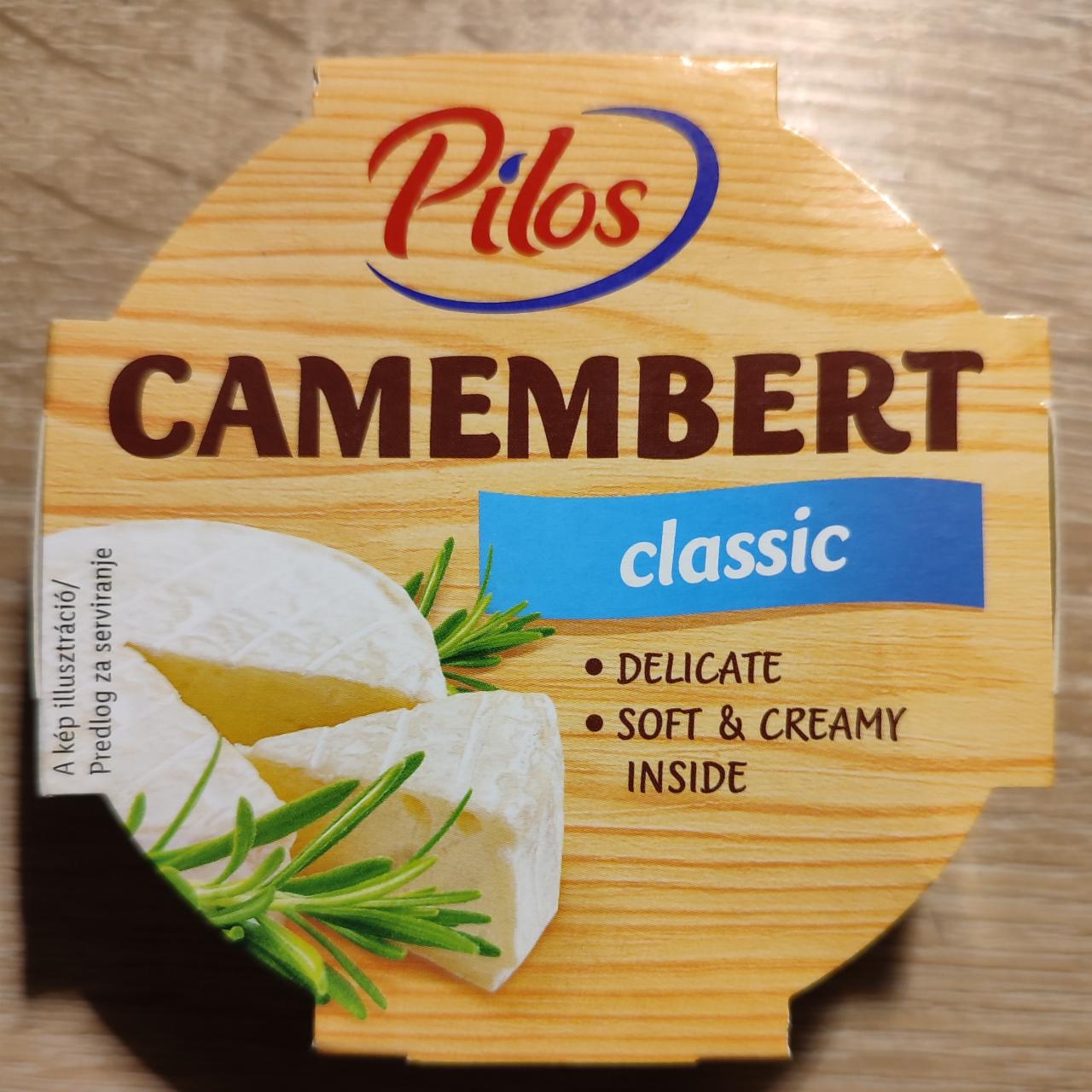 Фото - Сир Camembert жирний напівтвердий дозрівання з білою благородною пліснявою Pilos