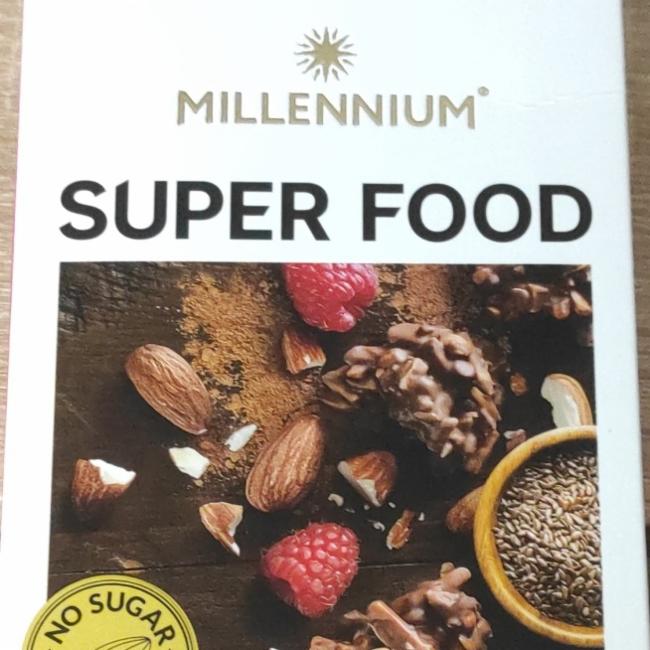 Фото - Шоколад молочний Super Food Millennium