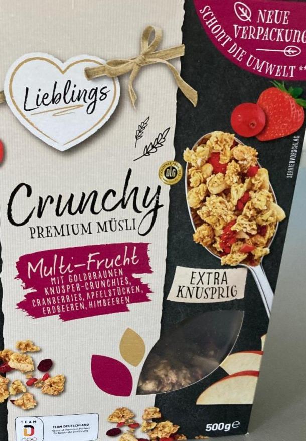 Фото - Мюслі хрусткі Premium Multi Frucht Lieblings