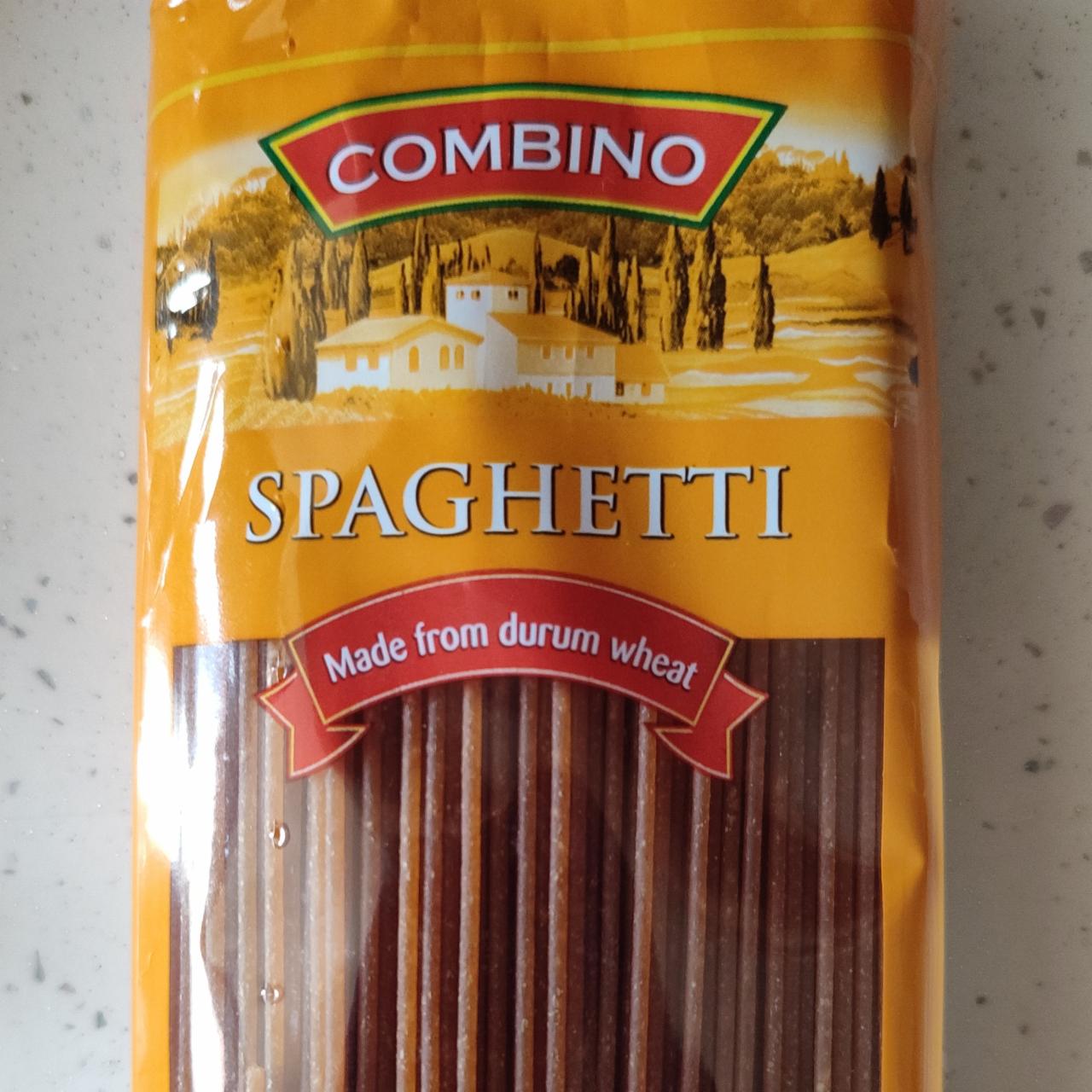 Фото - Макарони цільнозернові Spaghetti Combino