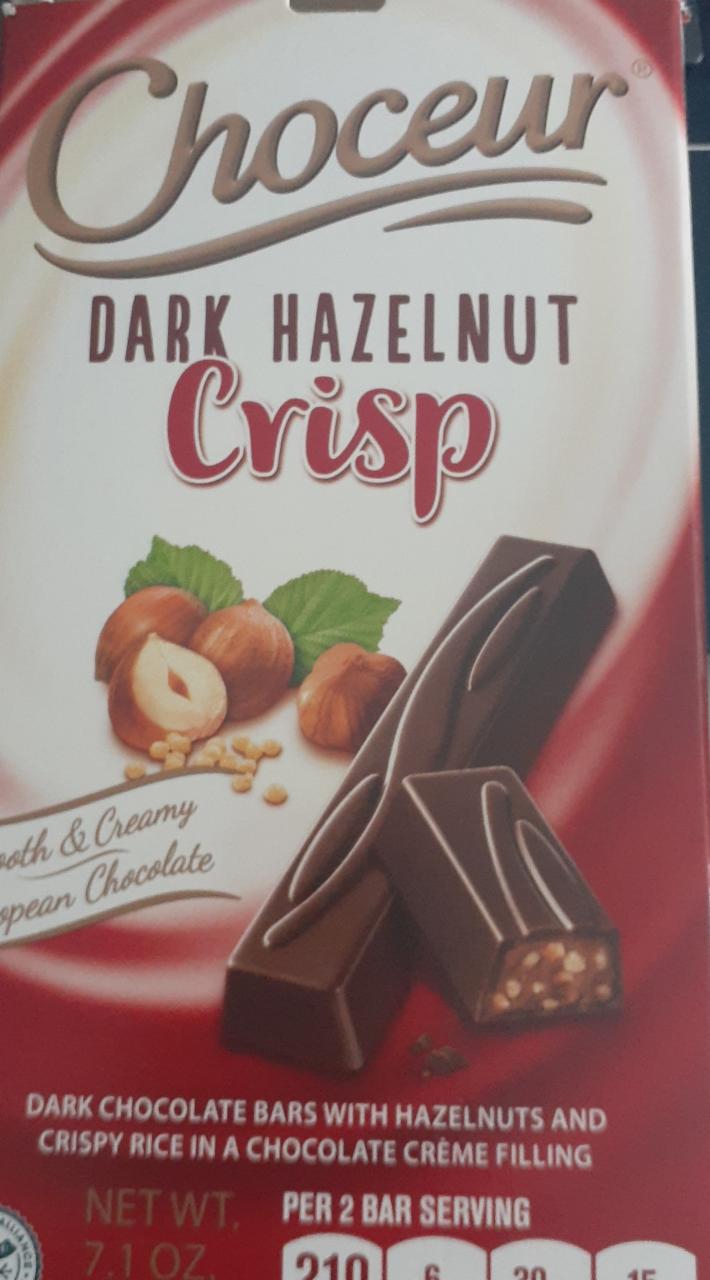 Фото - Шоколад Crisp з лісовими горіхами Choceur