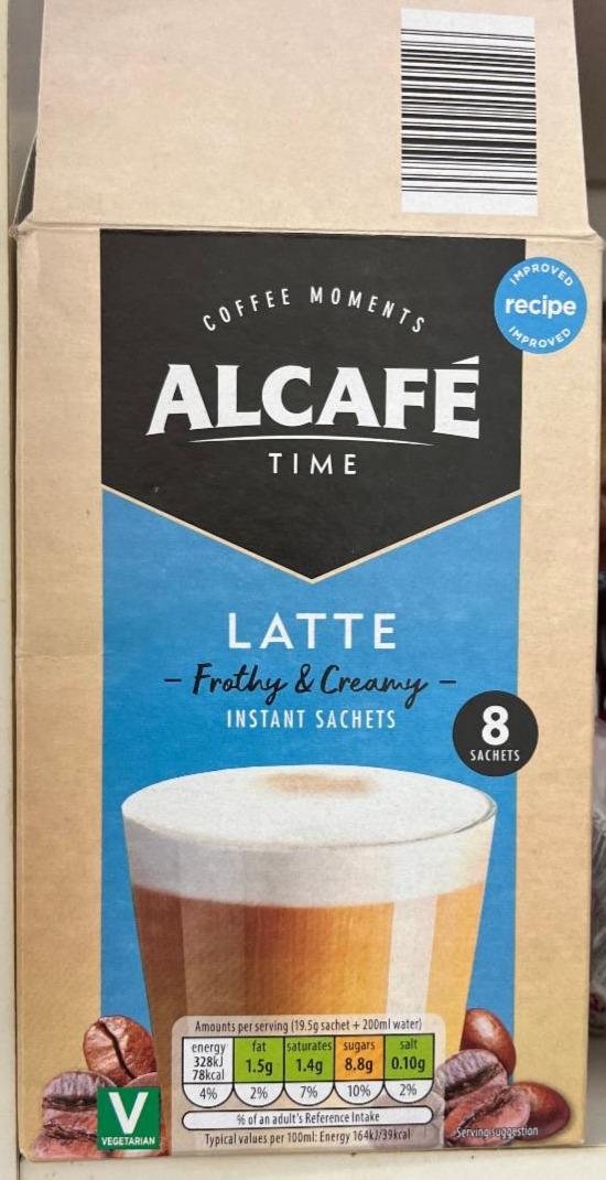 Фото - Alcafé Latte frothy creamy Aldi