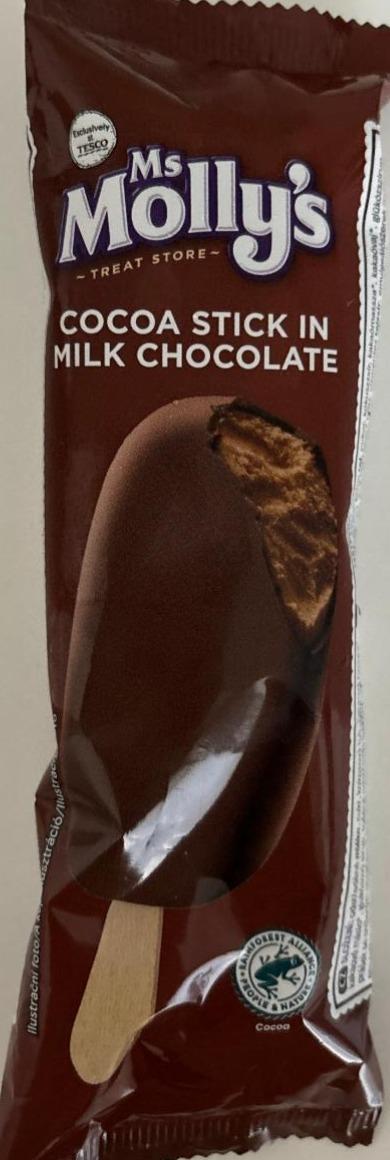 Фото - Cocoa Stick in Milk Chocolate Ms Molly’s