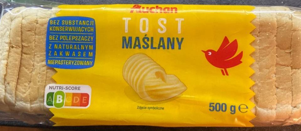 Фото - Хліб тостовий Auchan Ашан