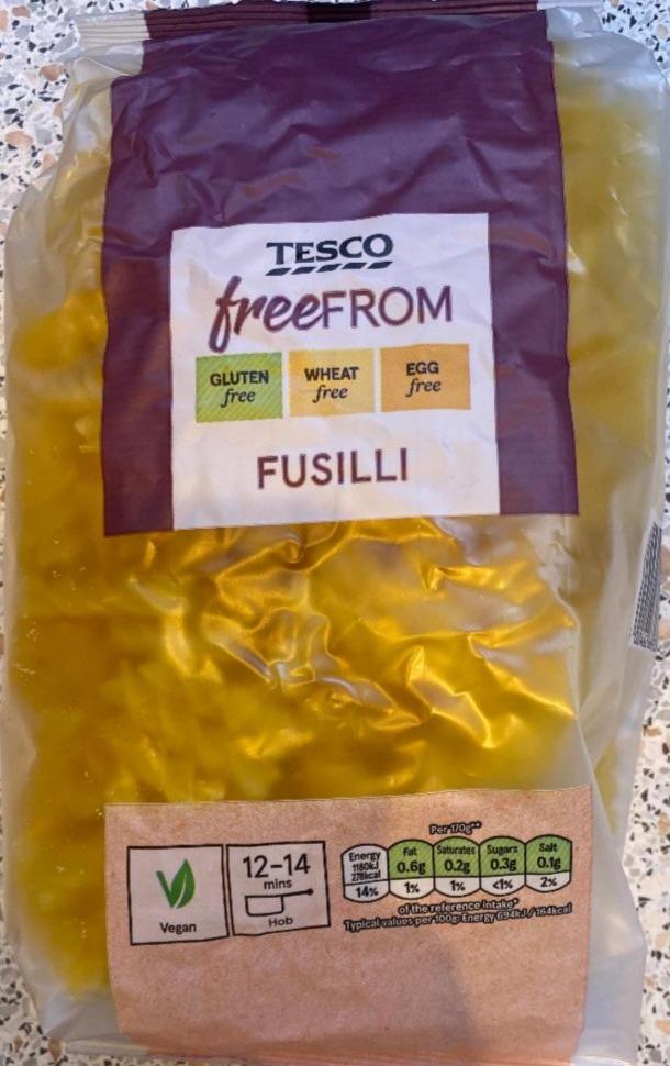 Фото - Макарони Fusilli без глютену Gluten Free Tesco