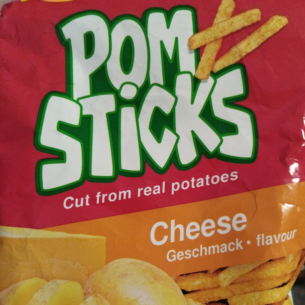 Фото - Картопляні палички зі смаком сиру Cheese Flavour Pom Sticks Lorenz