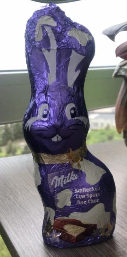 Фото - Шоколад Кролик плямистий Kuhflecken Milka