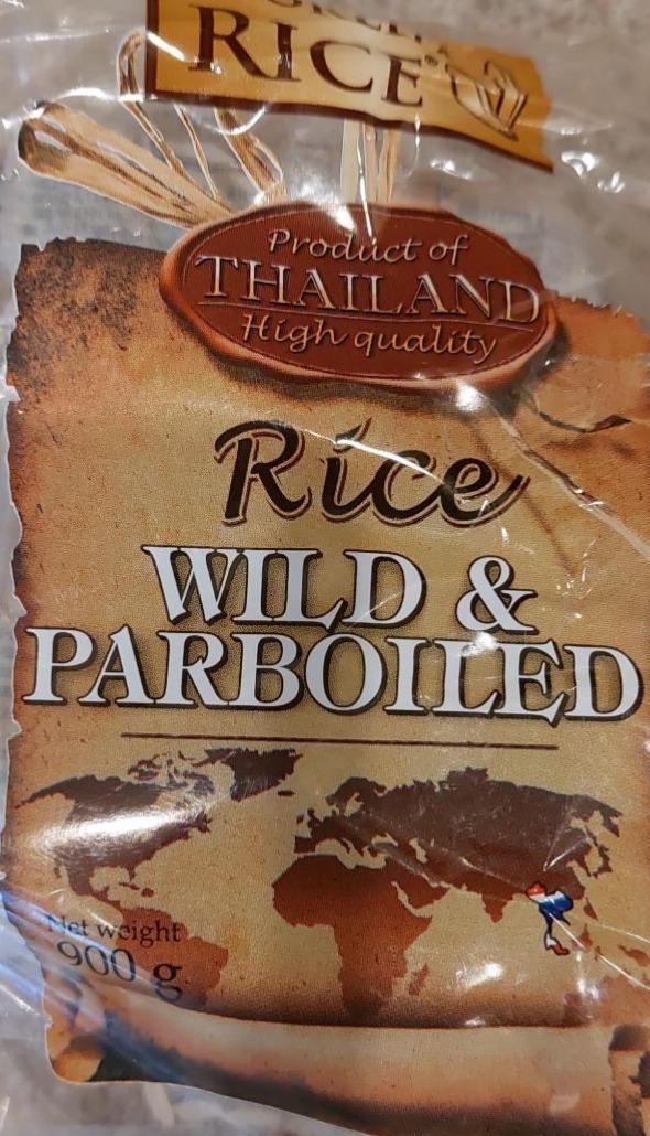 Фото - Суміш рису дикого та шліфованого довгозернистого пропареного Парбоїлд Thailand