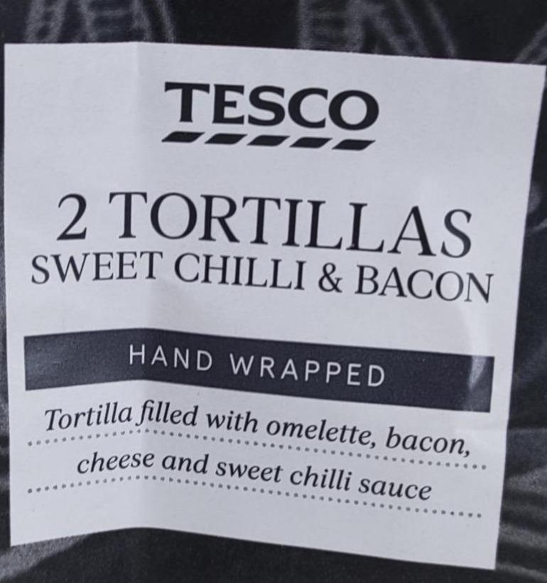 Фото - 2 Tortillas Sweet Chilli & Bacon Tesco