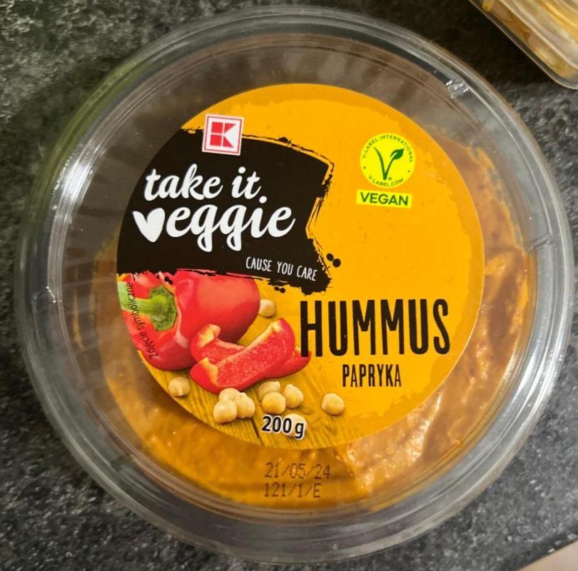 Фото - Hummus papryka K-take it veggie