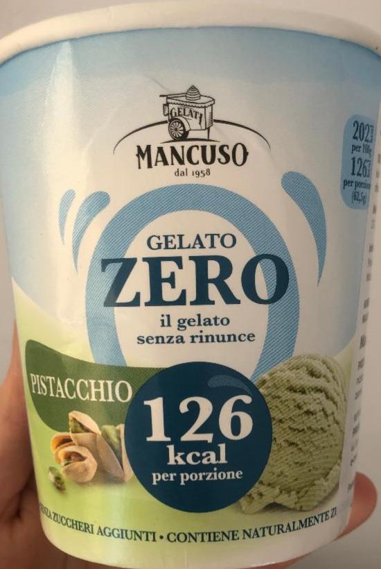Фото - Морозиво фісташкове Gelato Zero Pistacchio Mancuso