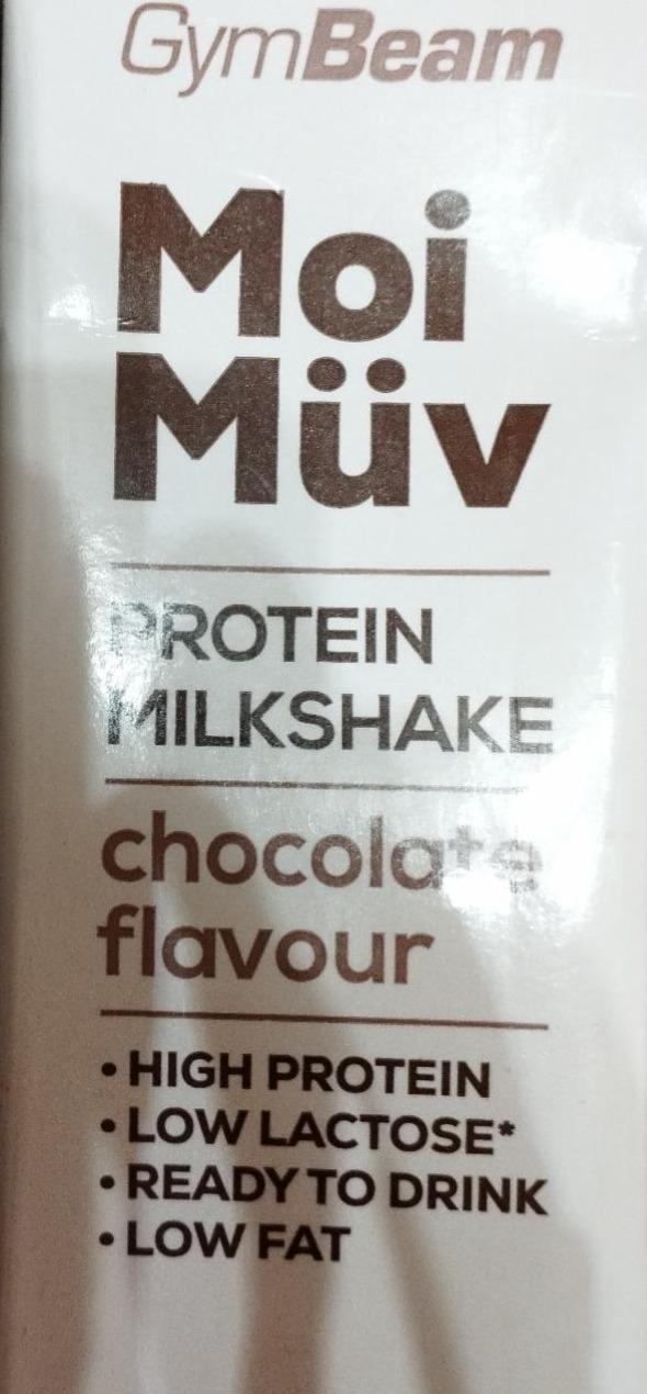 Фото - Moi Muv Protein Milkshake chocolate flavour GymBeam