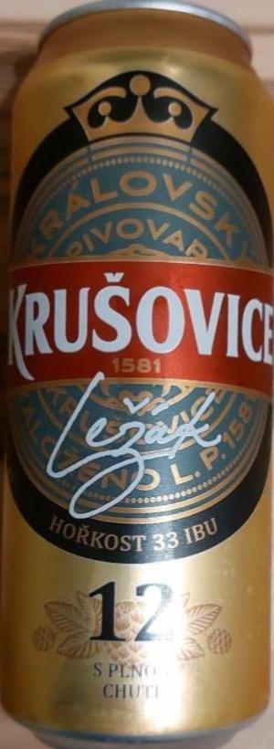 Фото - Пиво світле фільтроване Lezak 12% Krusovice