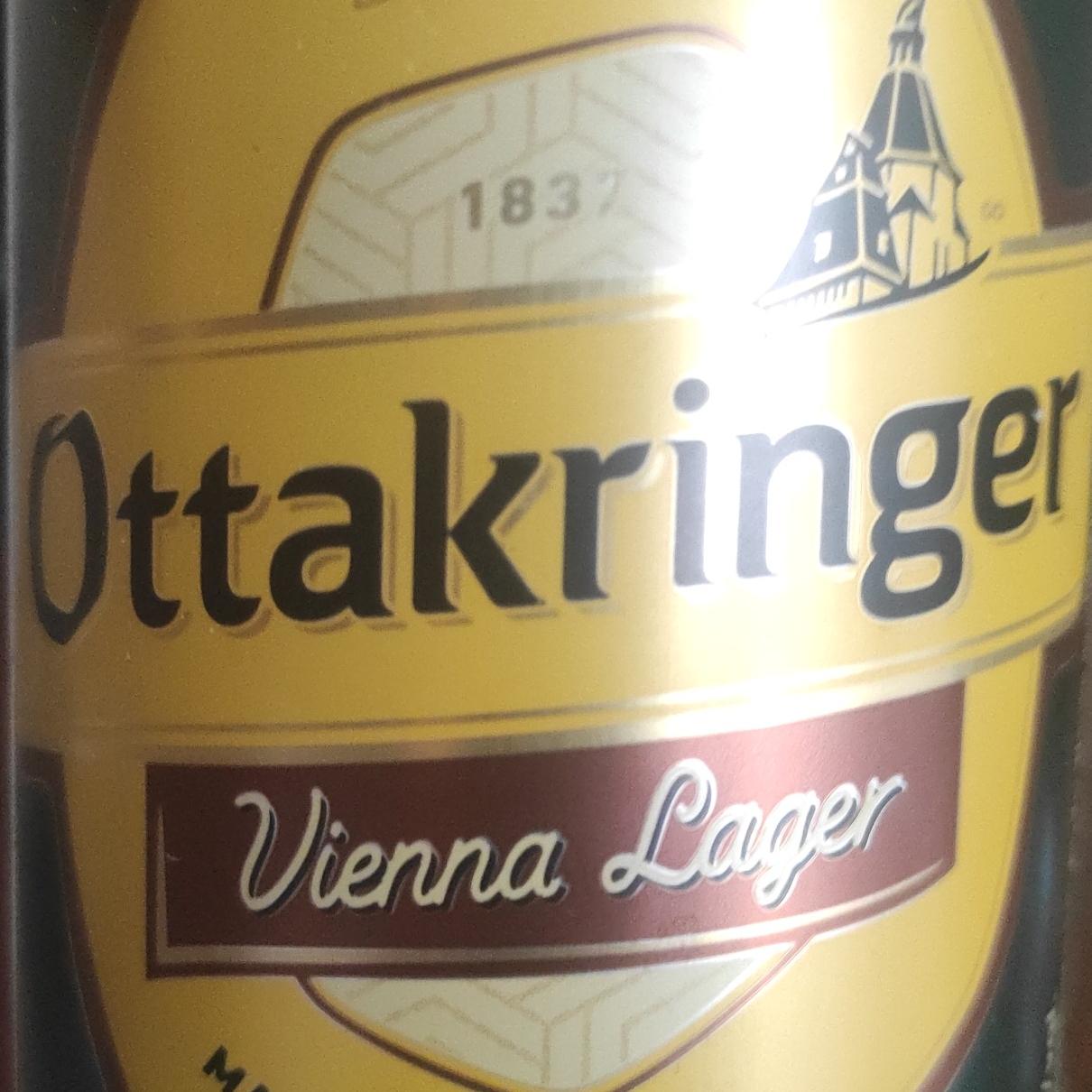 Фото - Пиво напівтемне 5.4% фільтроване Vienna Lager Ottakringer
