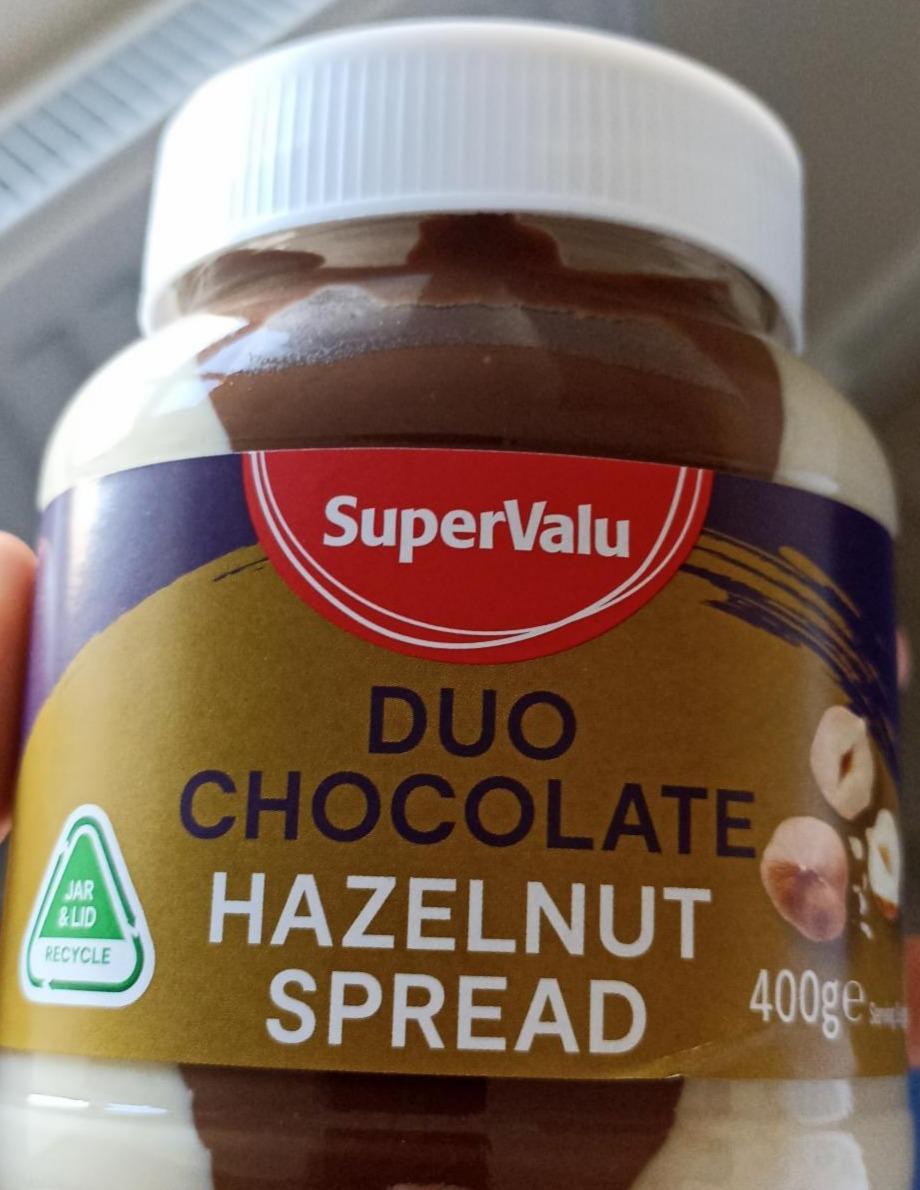 Фото - Duo Chocolate hazelnut Spread Supervalu