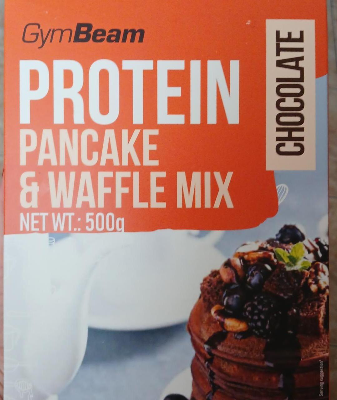 Фото - Protein Pancake and waffle mix chocolate GymBeam