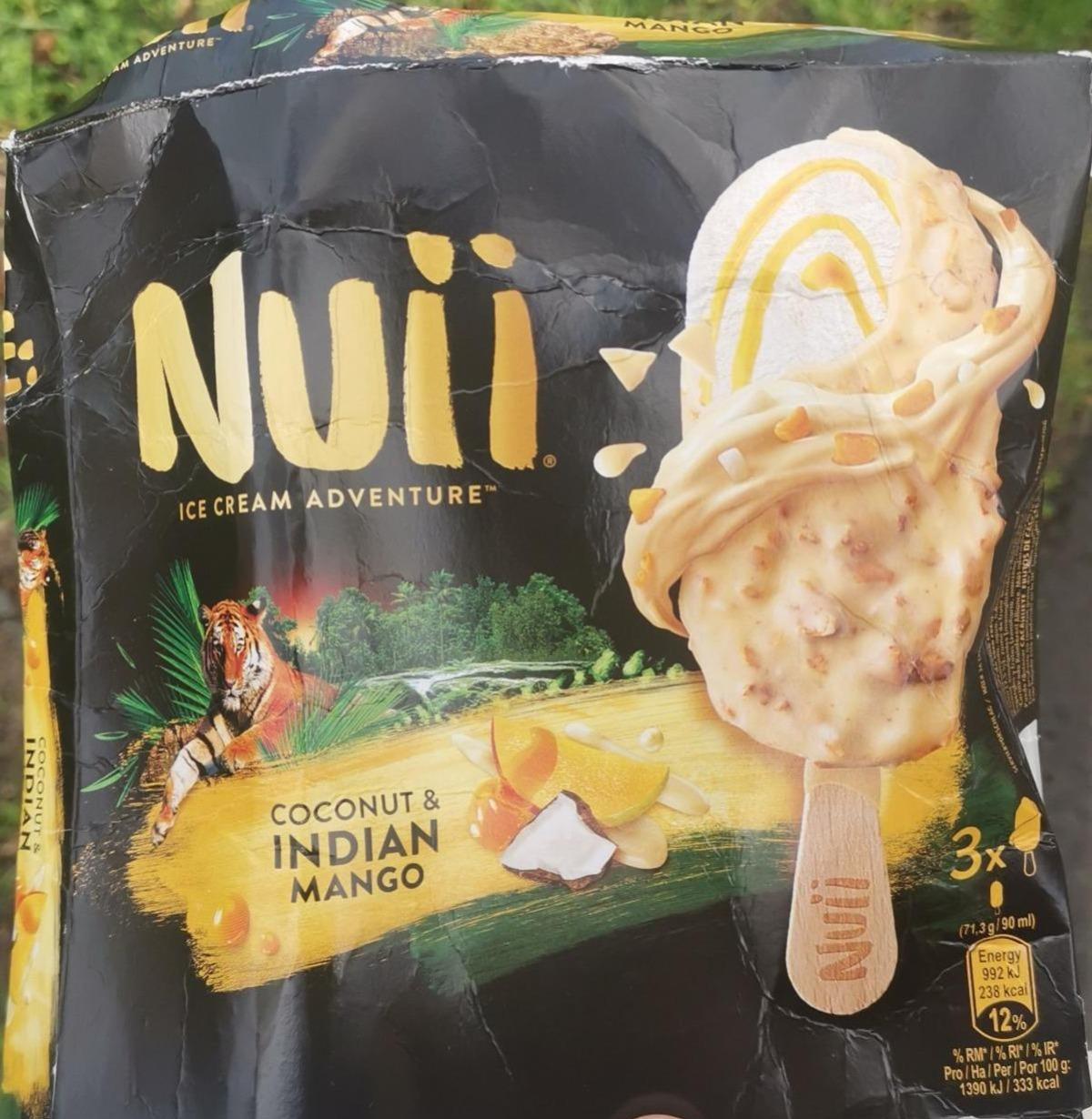Фото - Coconut and Indian Mango Ice Cream Nuii