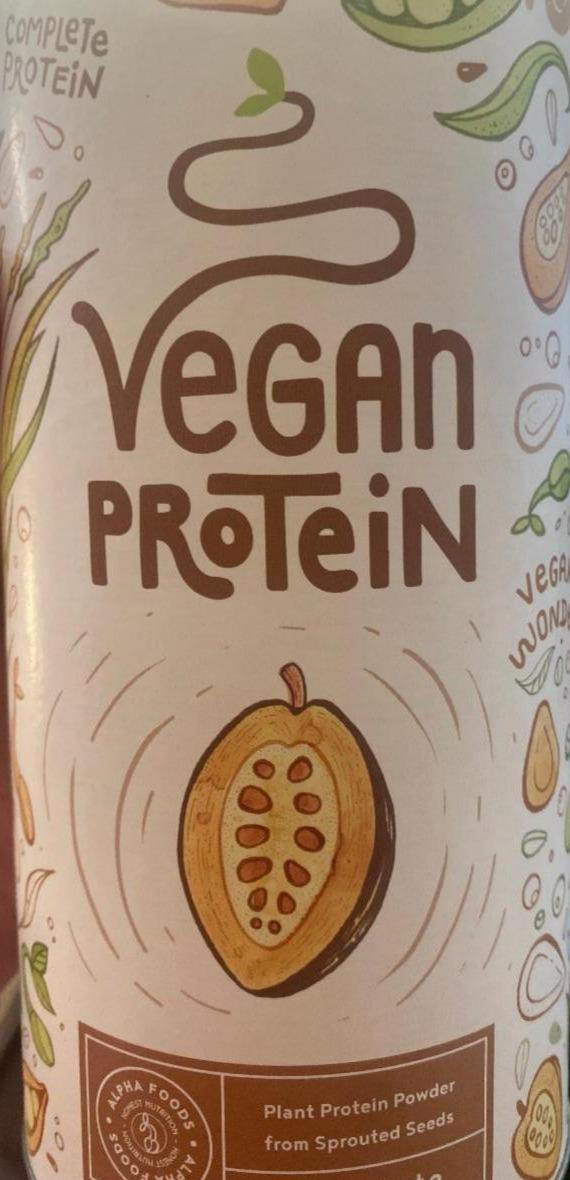 Фото - Протеїн Vegan Protein Chocolate Alpha Foods