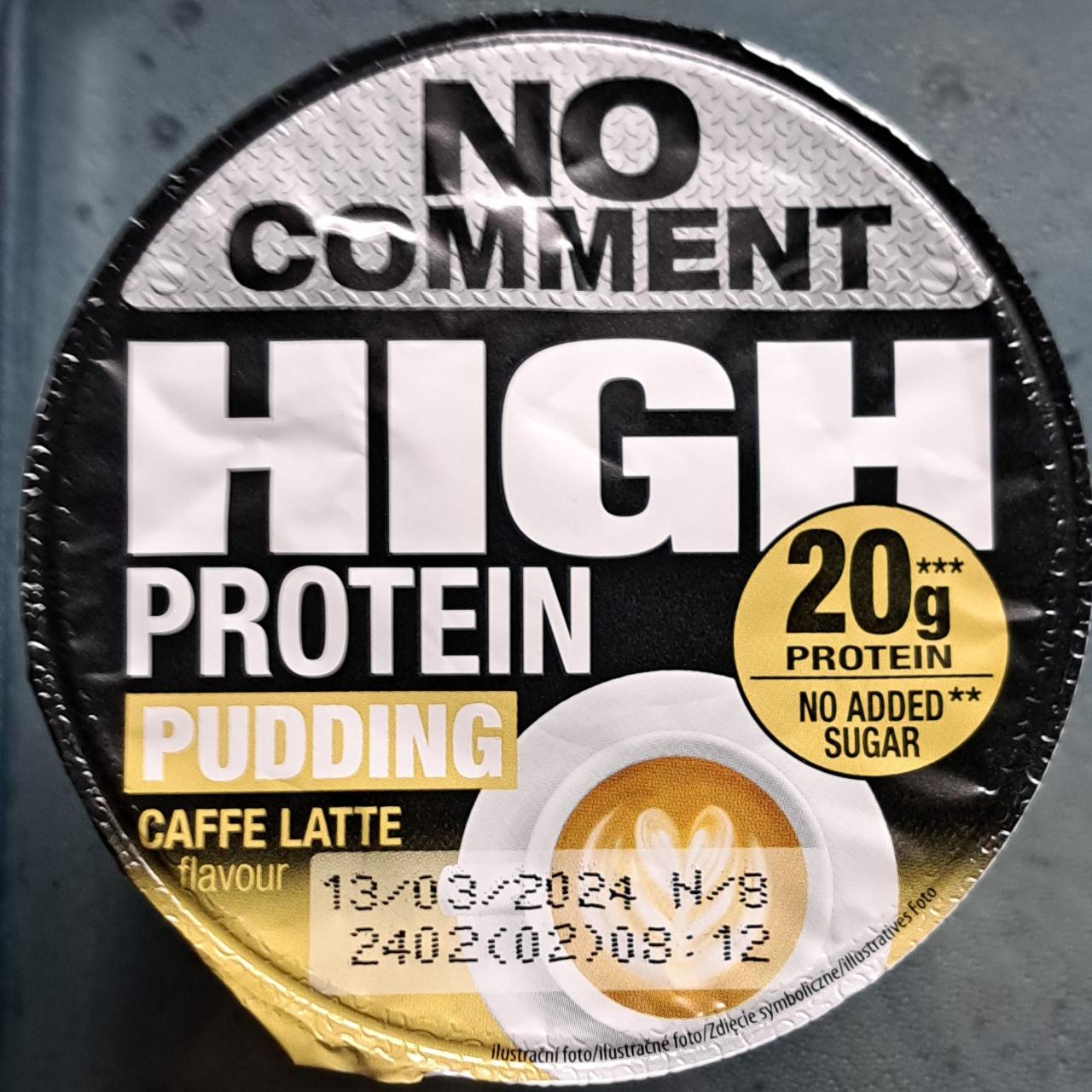 Фото - High Protein Pudding Caffe Latte flavor No Comment