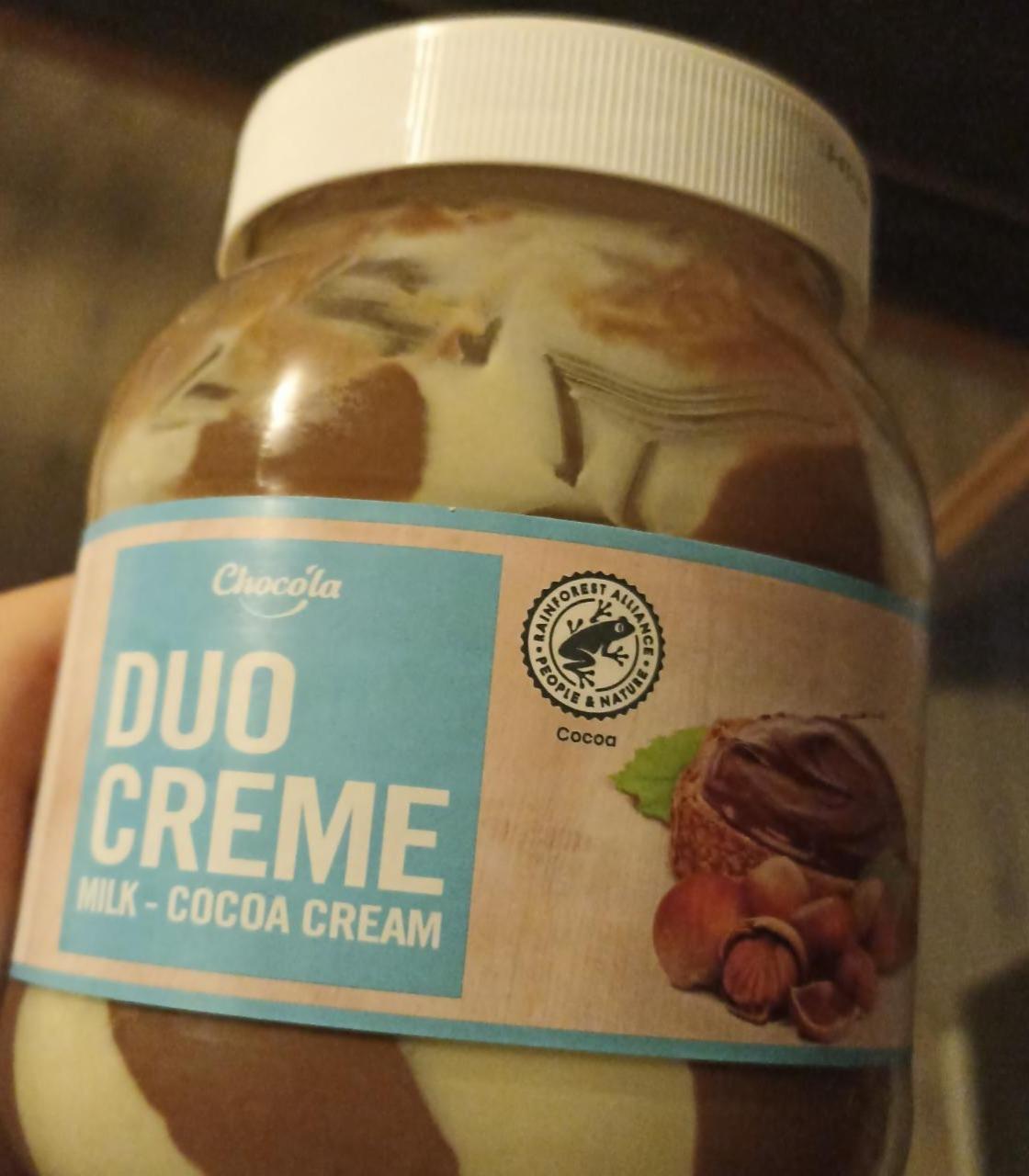 Фото - Паста шоколадно-горіхова Duo Creme Chocola