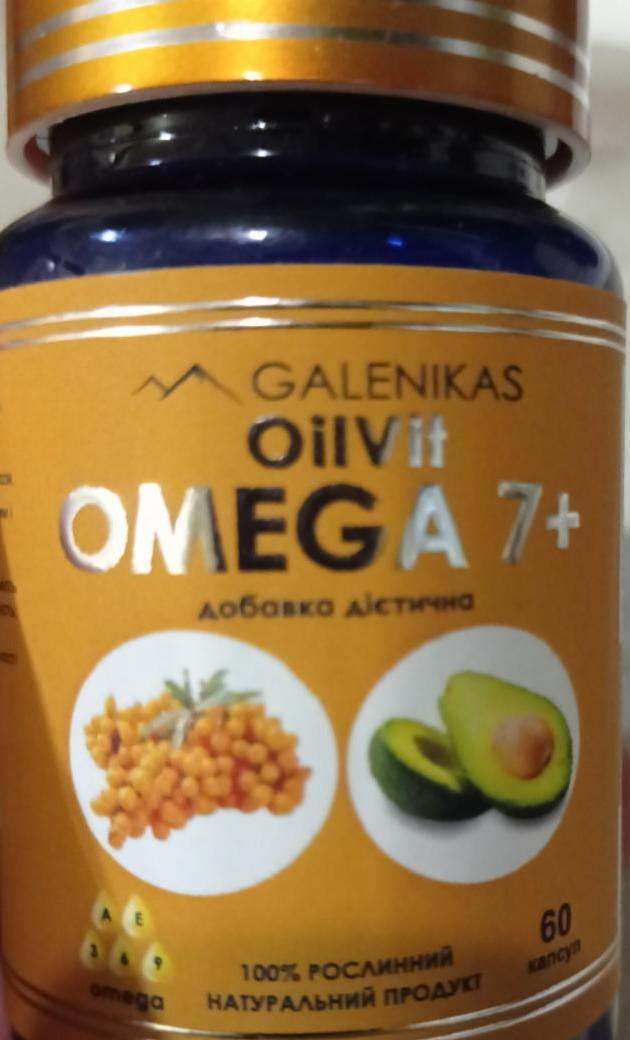 Фото - Вітаміни OilVit Omega 7+ Galenikas