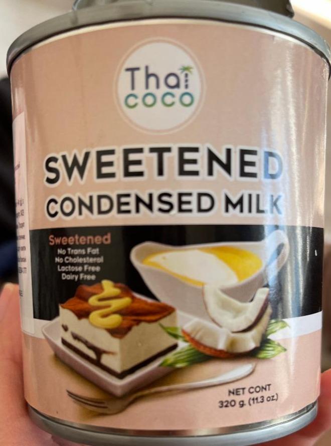 Фото - Молоко кокосове згущене з цукром Thai Coco