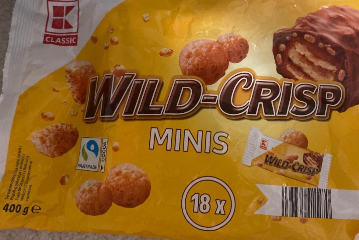 Фото - Wild Crisp Chrupiące Wafelki Minis K-Classic