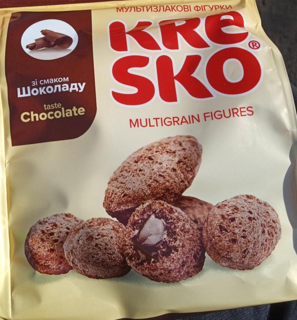 Фото - Снеки мультизлакові зі смаком шоколаду Kresko