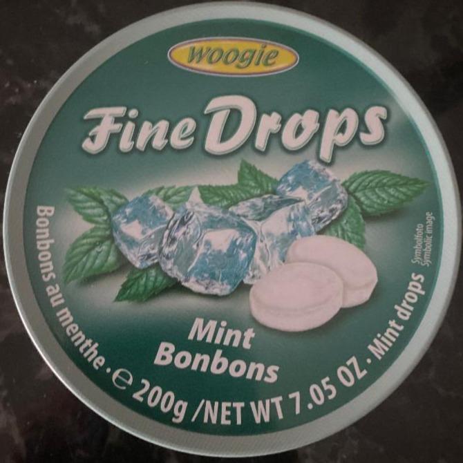 Фото - Fine Drops mint bonbons Woogie