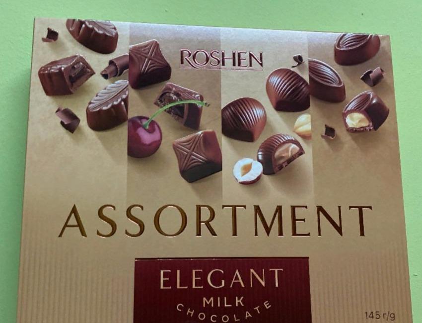 Фото - Цукерки Assortment Milk Chocolate Roshen