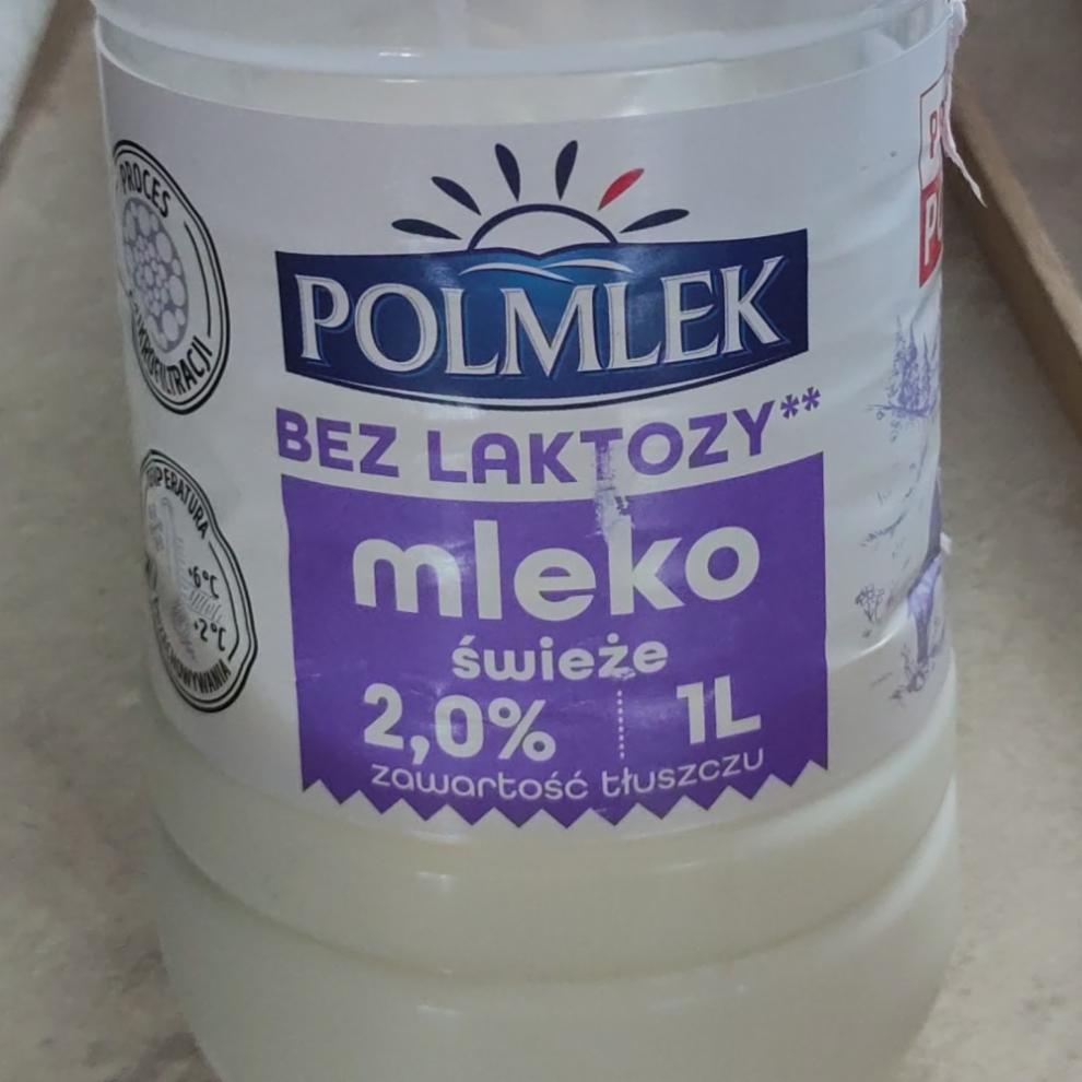 Фото - Молоко без лактози Łagodne 2% Polmlek