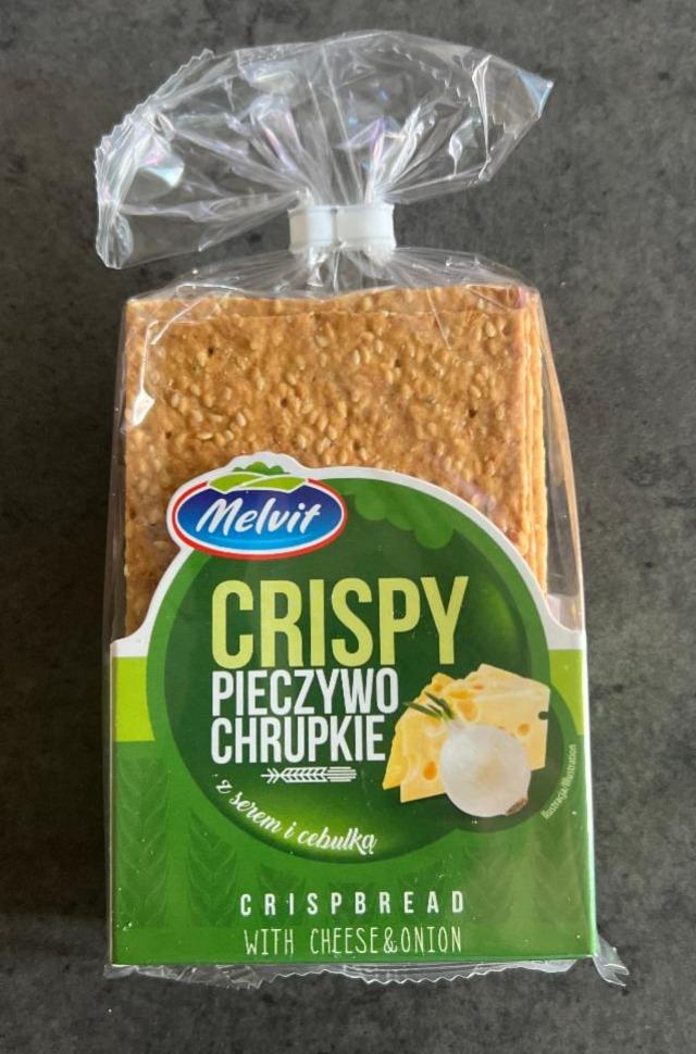 Фото - Crispy Pieczywo chrupkie z serem i cebulką Melvit