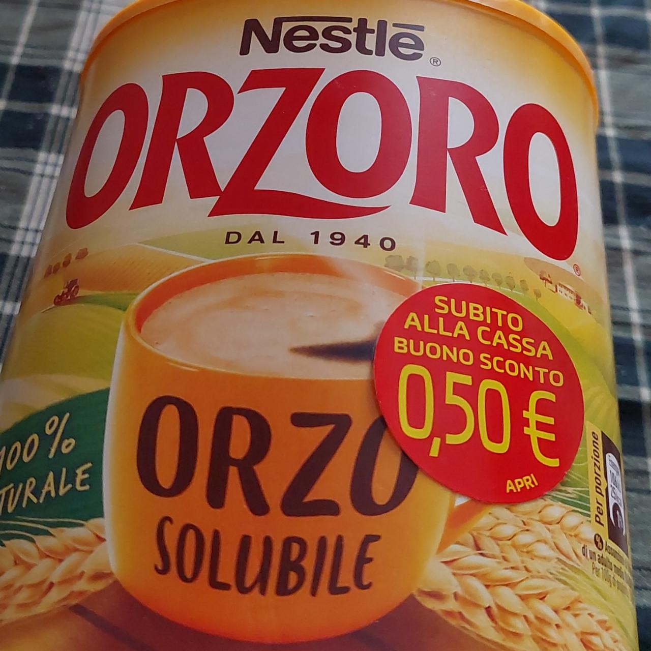 Фото - Orzoro Solubile Nestlé