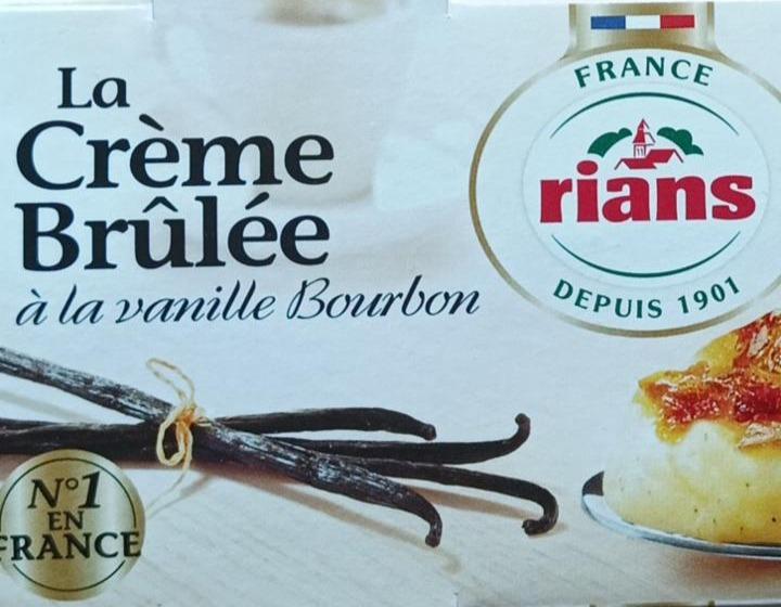 Фото - La crème brûlée Rians