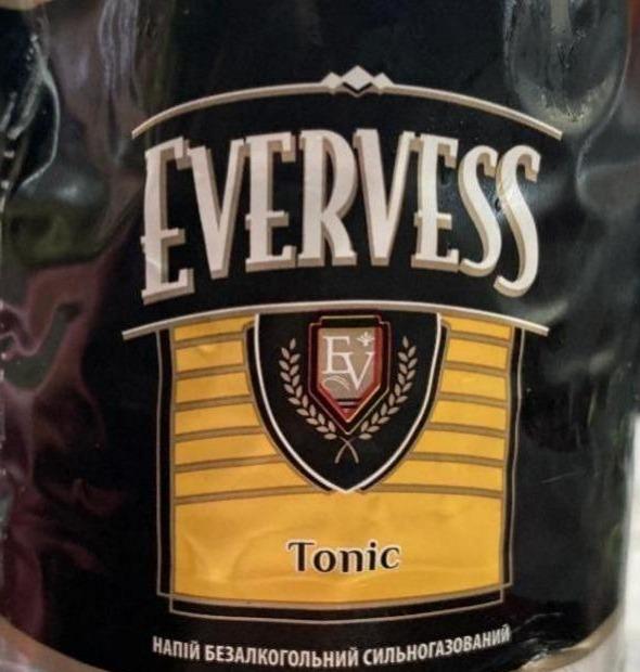 Фото - Напій безалкогольний сильногазований на ароматизаторах Tonic Evervess