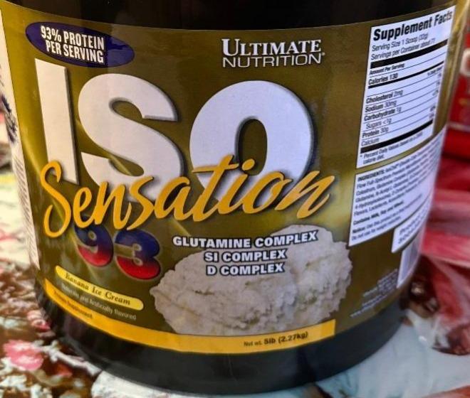 Фото - Iso Sensation 93 Ultimate nutrition