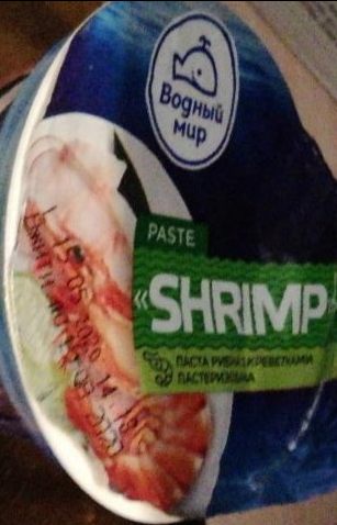 Фото - Паста рибна з креветками Shrimp Paste Водный мир