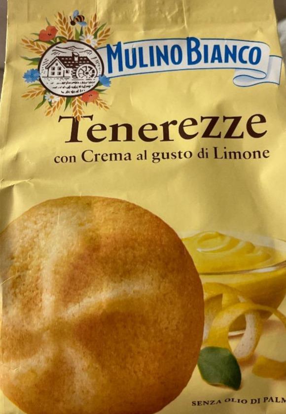 Фото - Tenerezze al Limone Biscuits à la crème de citron Mulino Bianco