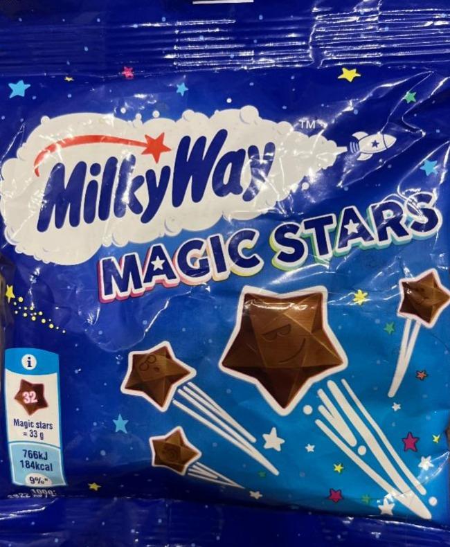 Фото - Молочний шоколад Magic Stars Milky Way