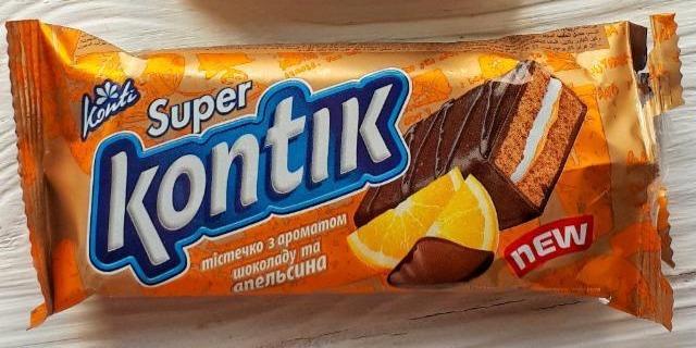 Фото - Тістечко зі смаком шоколаду та апельсину Супер Контік Super Kontik Konti