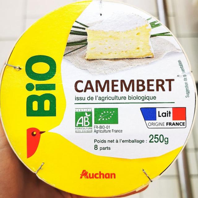 Фото - Сир м'який Camembert Bio Auchan