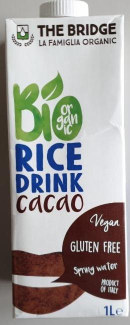 Фото - Органічний рисовий напій з какао The Bridge
