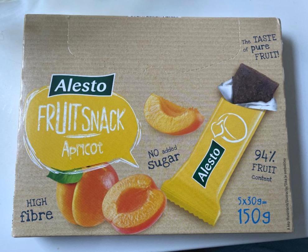Фото - Fruit snack apricot Alesto