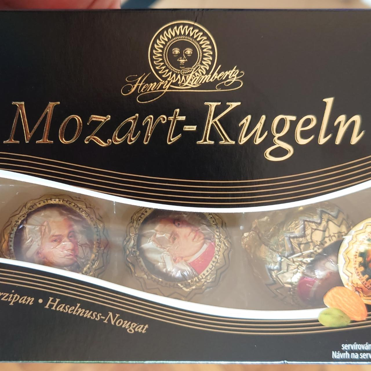 Фото - Цукерки марципанові у чорному шоколаді Mozart Kugeln Henry Lambertz