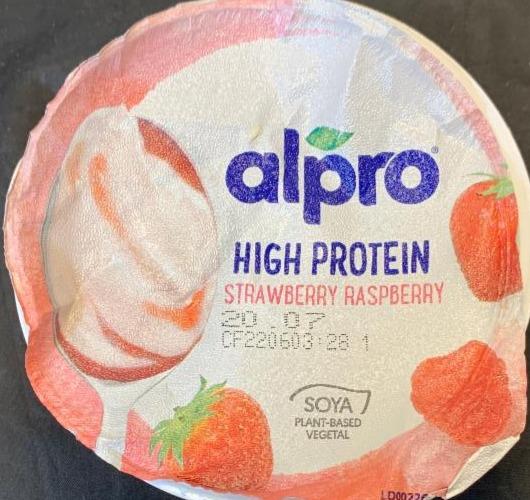 Фото - Йогурт зі смаком полуниці Alpro